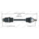 Purchase Top-Quality New CV Shaft by WORLDPARTS - 249143 pa1