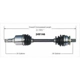 Purchase Top-Quality New CV Shaft by WORLDPARTS - 249146 pa2