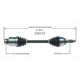 Purchase Top-Quality New CV Shaft by WORLDPARTS - 249155 pa3