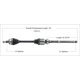 Purchase Top-Quality New CV Shaft by WORLDPARTS - 249212 pa1
