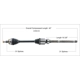 Purchase Top-Quality New CV Shaft by WORLDPARTS - 249216 pa1