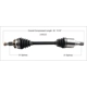 Purchase Top-Quality New CV Shaft by WORLDPARTS - 249225 pa2