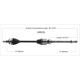 Purchase Top-Quality New CV Shaft by WORLDPARTS - 249226 pa2