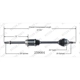 Purchase Top-Quality New CV Shaft by WORLDPARTS - 259004 pa1