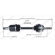 Purchase Top-Quality New CV Shaft by WORLDPARTS - 259008 pa1