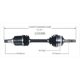 Purchase Top-Quality New CV Shaft by WORLDPARTS - 259008 pa2