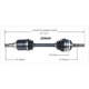 Purchase Top-Quality New CV Shaft by WORLDPARTS - 259029 pa1