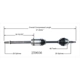 Purchase Top-Quality New CV Shaft by WORLDPARTS - 259036 pa1