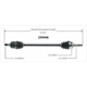 Purchase Top-Quality New CV Shaft by WORLDPARTS - 259048 pa2