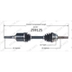 Purchase Top-Quality New CV Shaft by WORLDPARTS - 259125 pa1