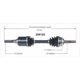 Purchase Top-Quality New CV Shaft by WORLDPARTS - 259125 pa2