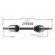 Purchase Top-Quality New CV Shaft by WORLDPARTS - 259166 pa1