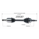 Purchase Top-Quality New CV Shaft by WORLDPARTS - 259187 pa1