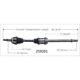 Purchase Top-Quality New CV Shaft by WORLDPARTS - 259201 pa4