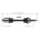 Purchase Top-Quality New CV Shaft by WORLDPARTS - 259206 pa1