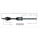 Purchase Top-Quality New CV Shaft by WORLDPARTS - 259230 pa1