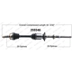 Purchase Top-Quality New CV Shaft by WORLDPARTS - 259346 pa1