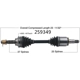 Purchase Top-Quality New CV Shaft by WORLDPARTS - 259349 pa1