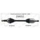 Purchase Top-Quality New CV Shaft by WORLDPARTS - 259352 pa2