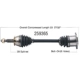 Purchase Top-Quality New CV Shaft by WORLDPARTS - 259365 pa1