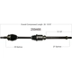 Purchase Top-Quality New CV Shaft by WORLDPARTS - 259468 pa1