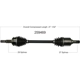 Purchase Top-Quality New CV Shaft by WORLDPARTS - 259469 pa1
