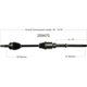 Purchase Top-Quality New CV Shaft by WORLDPARTS - 259470 pa2