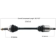 Purchase Top-Quality New CV Shaft by WORLDPARTS - 259516 pa2