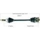 Purchase Top-Quality New CV Shaft by WORLDPARTS - 259517 pa1