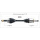 Purchase Top-Quality New CV Shaft by WORLDPARTS - 259536 pa1