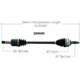 Purchase Top-Quality WORLDPARTS - 299040 - New CV Shaft pa1