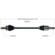 Purchase Top-Quality WORLDPARTS - 299103 - New CV Shaft pa2