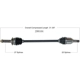 Purchase Top-Quality New CV Shaft by WORLDPARTS - 299104 pa1
