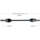 Purchase Top-Quality New CV Shaft by WORLDPARTS - 299104 pa2