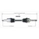 Purchase Top-Quality WORLDPARTS - 309020 - New CV Shaft pa3