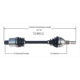 Purchase Top-Quality New CV Shaft by WORLDPARTS - 319012 pa1