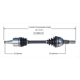 Purchase Top-Quality New CV Shaft by WORLDPARTS - 319015 pa1