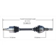 Purchase Top-Quality New CV Shaft by WORLDPARTS - 319015 pa2