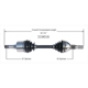 Purchase Top-Quality Arbre CV neuf par WORLDPARTS - 319016 pa3