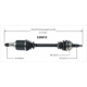 Purchase Top-Quality New CV Shaft by WORLDPARTS - 329015 pa1