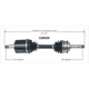Purchase Top-Quality New CV Shaft by WORLDPARTS - 329029 pa1