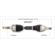 Purchase Top-Quality WORLDPARTS - 329043ET - New CV Shaft pa1