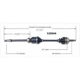 Purchase Top-Quality New CV Shaft by WORLDPARTS - 329044 pa2