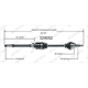 Purchase Top-Quality New CV Shaft by WORLDPARTS - 329052 pa1