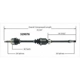 Purchase Top-Quality New CV Shaft by WORLDPARTS - 329076 pa1