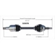Purchase Top-Quality New CV Shaft by WORLDPARTS - 329078 pa3