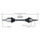 Purchase Top-Quality New CV Shaft by WORLDPARTS - 329087 pa1