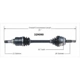 Purchase Top-Quality New CV Shaft by WORLDPARTS - 329090 pa1