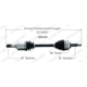 Purchase Top-Quality New CV Shaft by WORLDPARTS - 329103 pa1