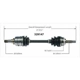 Purchase Top-Quality New CV Shaft by WORLDPARTS - 329147 pa1